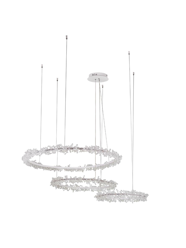 Подвесная светодиодная люстра Kink Light Лаура 08246,01PA