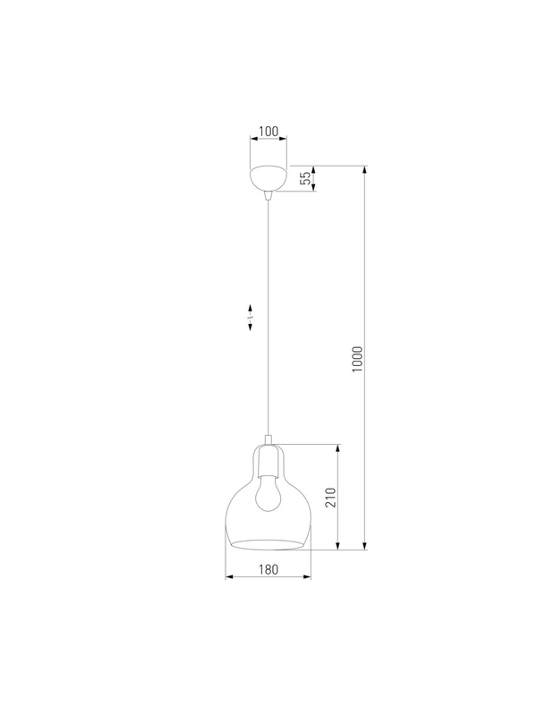 Подвесной светильник TK Lighting 601 Mango 1 — изображение 2