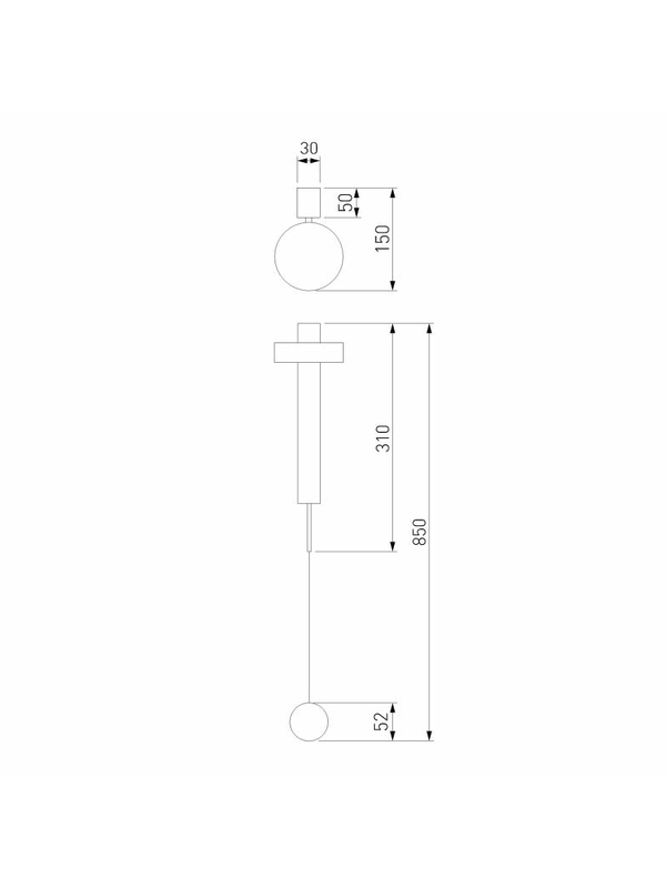 Бра Elektrostandard Orco 40112/LED черный a057590 — изображение 2