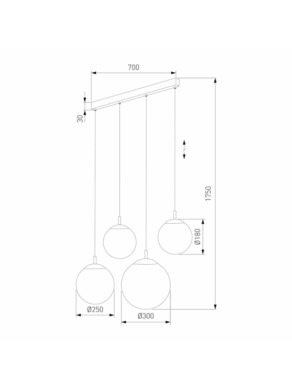 Подвесной светильник TK Lighting 4790 Esme — изображение 2