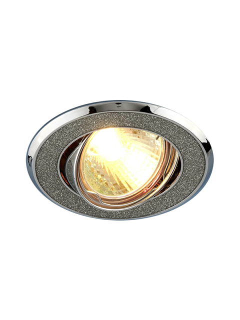Встраиваемый светильник Elektrostandard 611 MR16 SL серебряный блеск/хром a032242