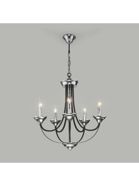 Подвесная люстра Eurosvet Lazzaro 60098/5 хром