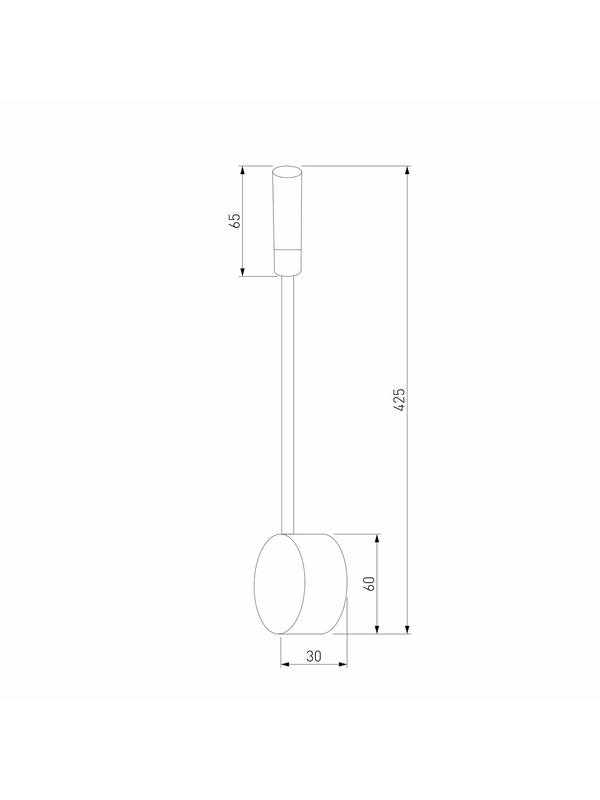 Бра Elektrostandard Bard 40117/Led черный a058941 — изображение 4
