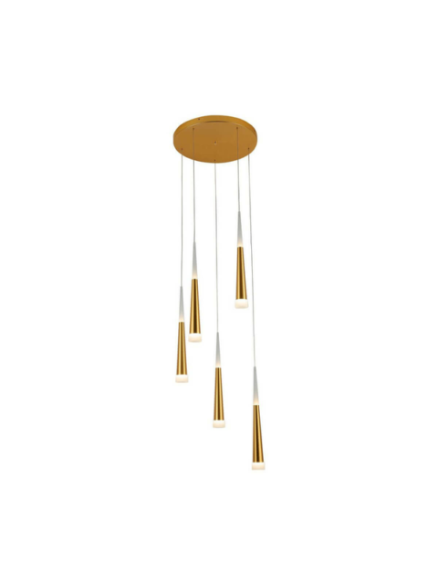 Подвесная светодиодная люстра Kink Light Рэй 6114-5A,33