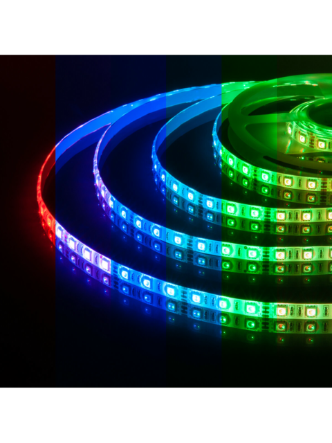 Светодиодная влагозащищенная лента Elektrostandard 14,4 W/m 60LED/m 5050SMD RGB 5M a034876