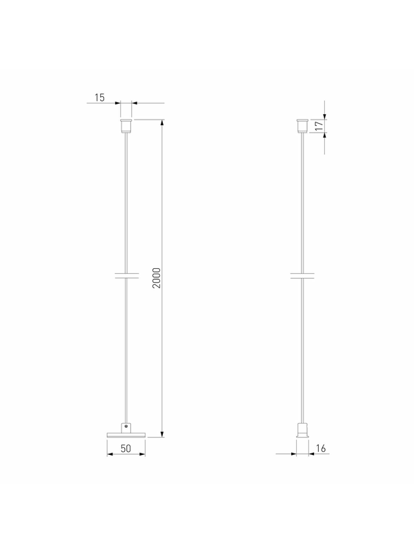 Подвесной комплект Elektrostandard Brass Line 85226/00 a069704 — изображение 2