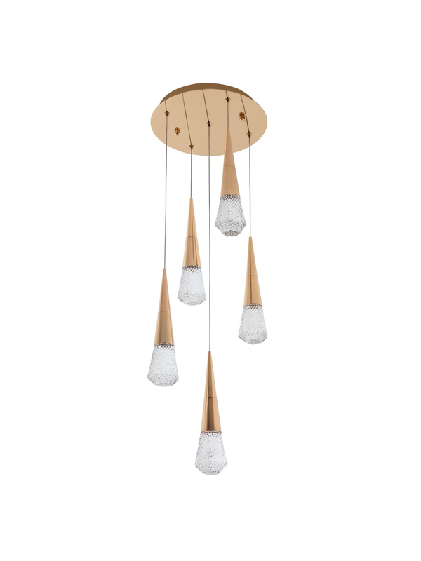 Подвесной светодиодный светильник Modelux ML.3315.5 GD