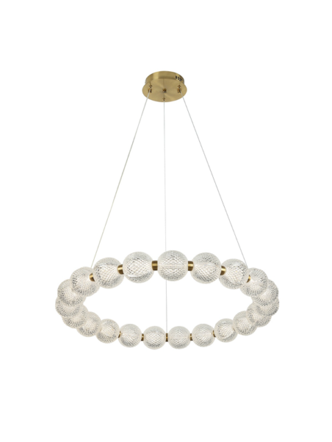 Подвесная светодиодная люстра Kink Light Клоди 07629-20,20