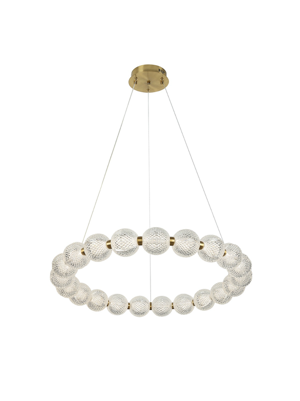 Подвесная светодиодная люстра Kink Light Клоди 07629-20,20