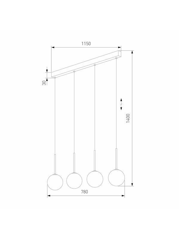 Подвесной светильник TK Lighting 4503 Martin — изображение 2