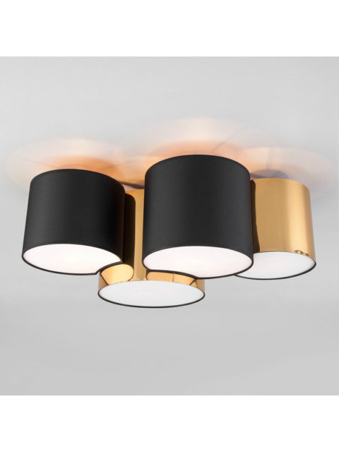 Потолочный светильник TK Lighting 3446 Mona Black/Gold