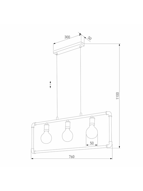 Подвесная люстра TK Lighting 4146 Hydria — изображение 2