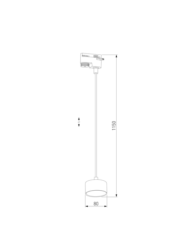 Трековый светильник TK Lighting 4481 Tracer Gold — изображение 2