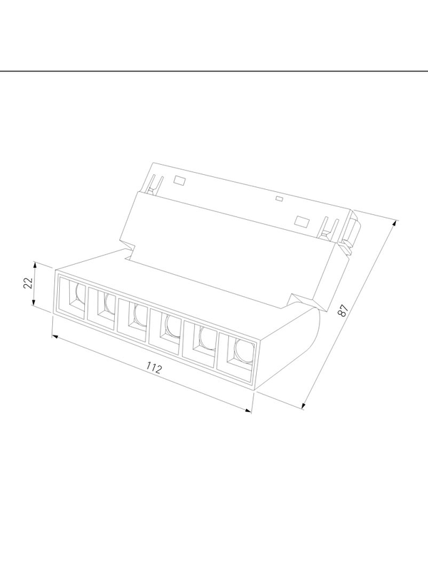 Трековый светодиодный светильник Elektrostandard Slim Magnetic 85009/01 a057197 — изображение 2
