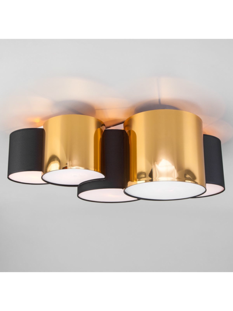 Потолочный светильник TK Lighting 3447 Mona Black/Gold