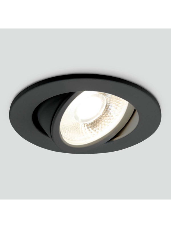 Встраиваемый светодиодный светильник Elektrostandard 15272/LED черный a056031