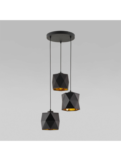 Подвесная люстра TK Lighting 1045 Siro Black Gold