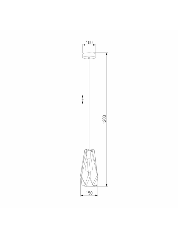 Подвесной светильник TK Lighting 2696 Lugo — изображение 2