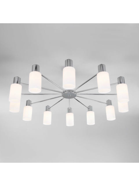 Потолочная люстра Eurosvet Vegga 70160/12 хром Smart