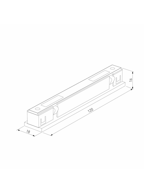 Коннектор прямой Elektrostandard Brass Line 85008/00 a069644 — изображение 2