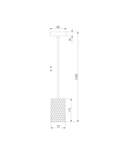 Подвесной светодиодный светильник Eurosvet Bonaldo 50247/1 Led хром