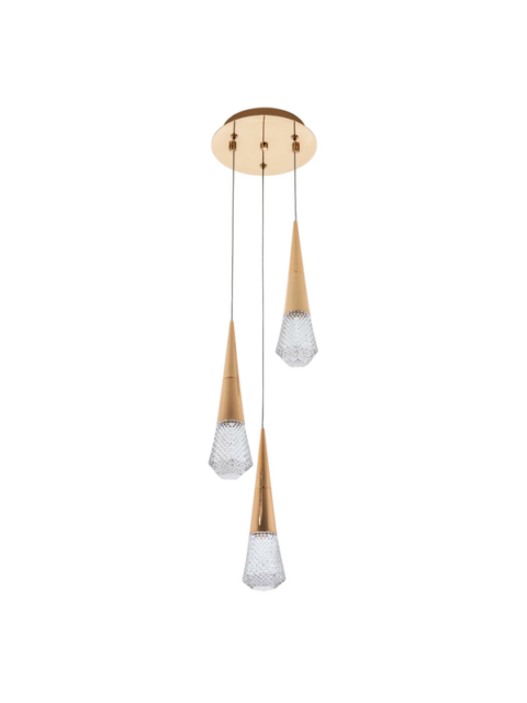 Подвесной светодиодный светильник Modelux ML.3315.3 GD