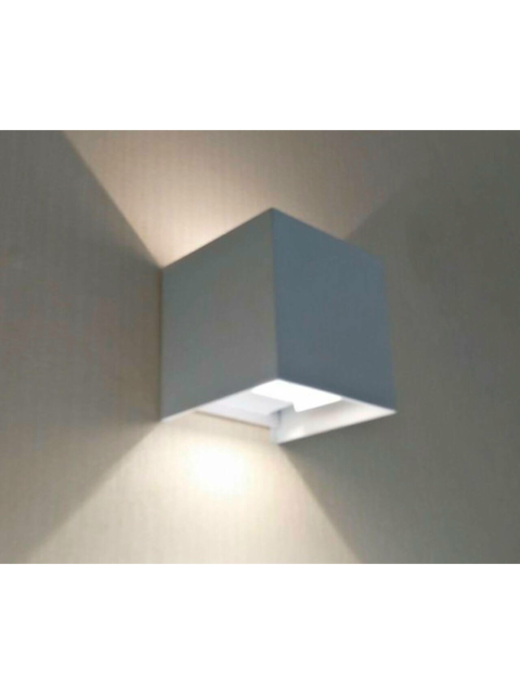 Уличный настенный светодиодный светильник Kink Light Куб 08585,01(3000K)