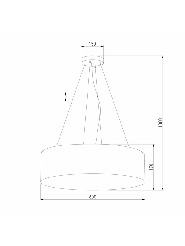 Подвесной светильник TK Lighting 4241 Rondo Graphite — изображение 2
