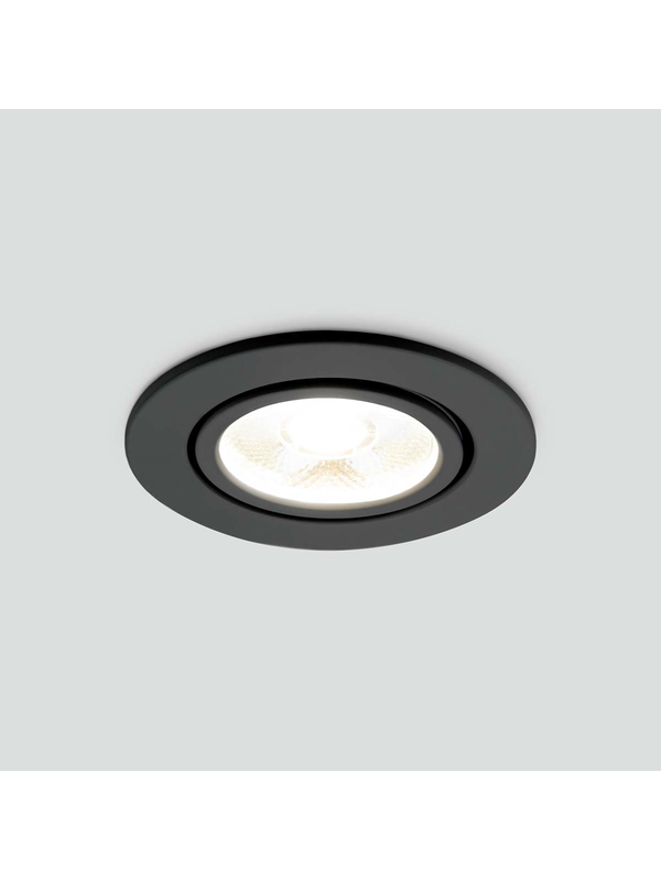 Встраиваемый светодиодный светильник Elektrostandard 15272/LED черный a056031 — изображение 2