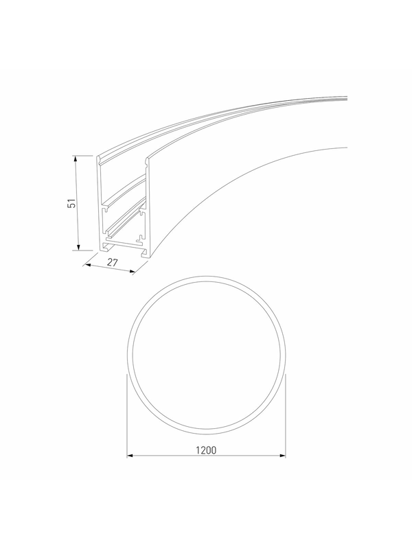 Шинопровод Elektrostandard Slim Magnetic 85161/00 a066498 — изображение 2
