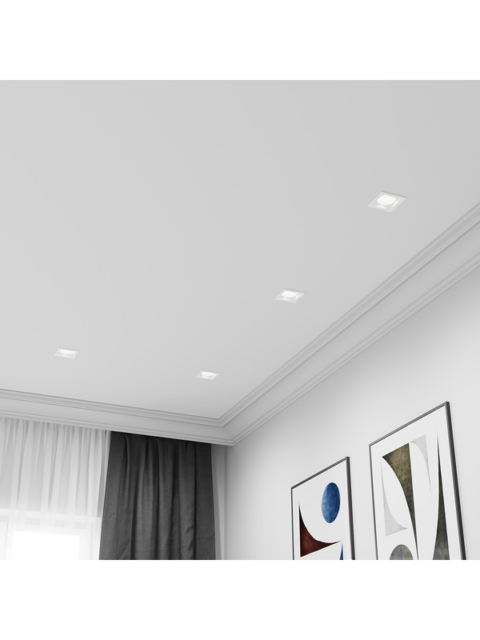 Встраиваемый светодиодный светильник Elektrostandard Quadro 25085/LED 10W 4000K белый a063676