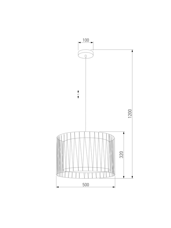 Подвесной светильник TK Lighting 1655 Harmony Black — изображение 2