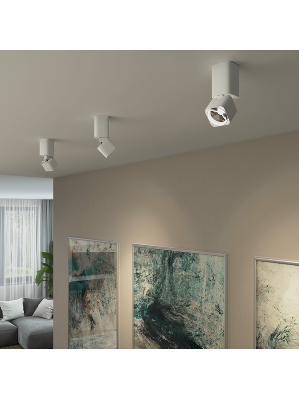 Потолочный светодиодный светильник Elektrostandard Cubus 25043/LED 10W 4000K белый a063681
