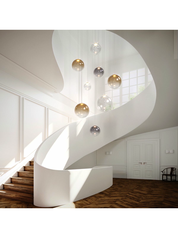 Подвесной светодиодный светильник Eurosvet Wonder 50232/1 Led янтарный