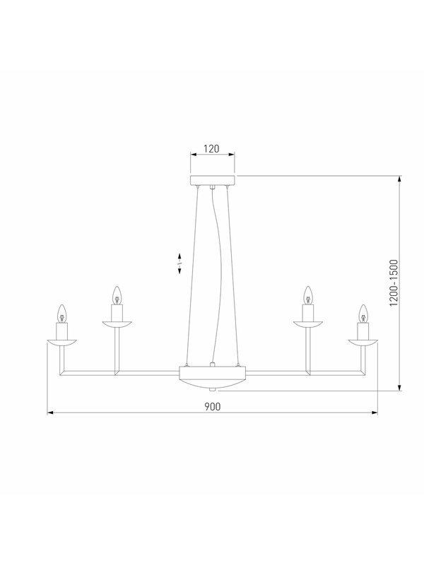 Подвесная люстра Eurosvet Cariso 60150/18 хром — изображение 3