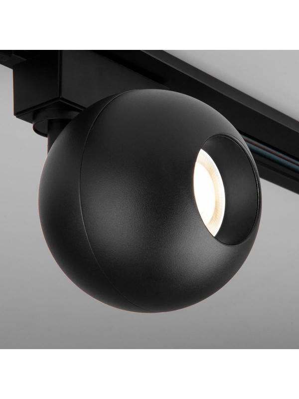 Трековый светодиодный светильник Elektrostandard Ball черный 12W 4200K LTB77 a053743 — изображение 2