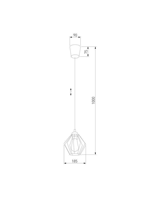 Подвесной светильник TK Lighting 1642 Galaxy 1 — изображение 2