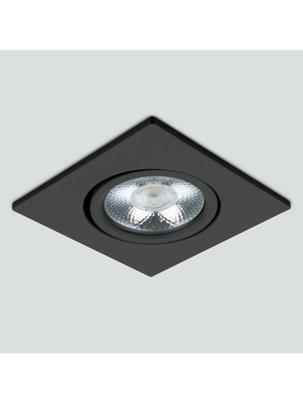 Встраиваемый светодиодный светильник Elektrostandard 15273/LED черный a056033