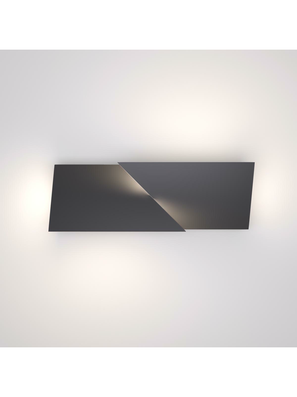 Настенный светодиодный светильник Elektrostandard Snip 40106/LED темно-серый a055428 — изображение 2