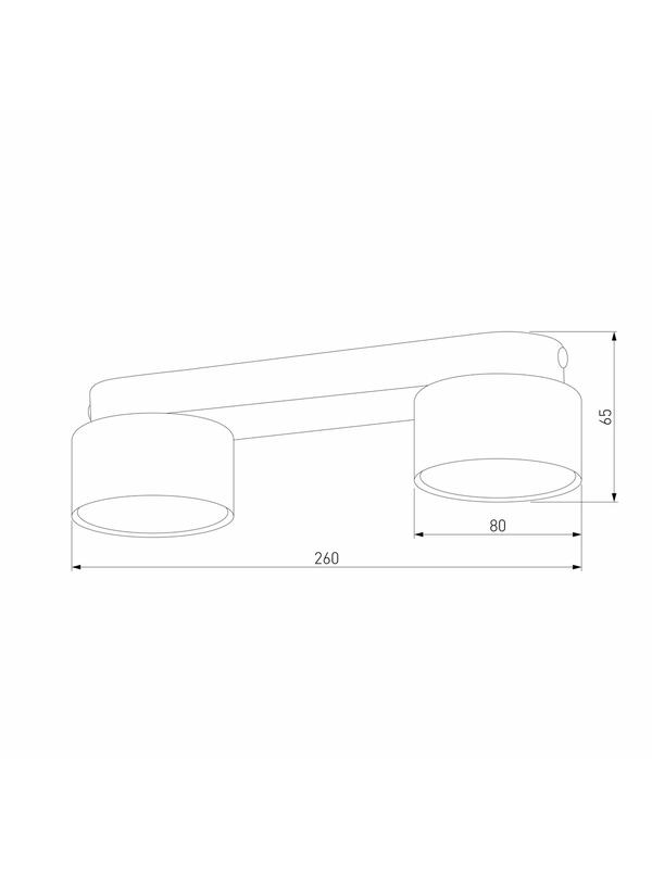 Потолочная люстра TK Lighting 3399 Space Black — изображение 2