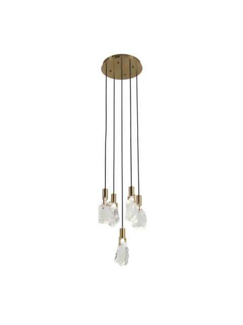 Подвесная светодиодная люстра Kink Light Гелла 07670-5A,20
