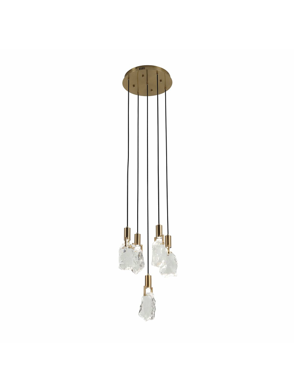 Подвесная светодиодная люстра Kink Light Гелла 07670-5A,20