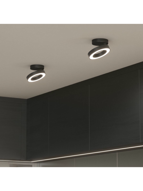 Светодиодный спот Elektrostandard Spila 25105/Led черный 4690389187544