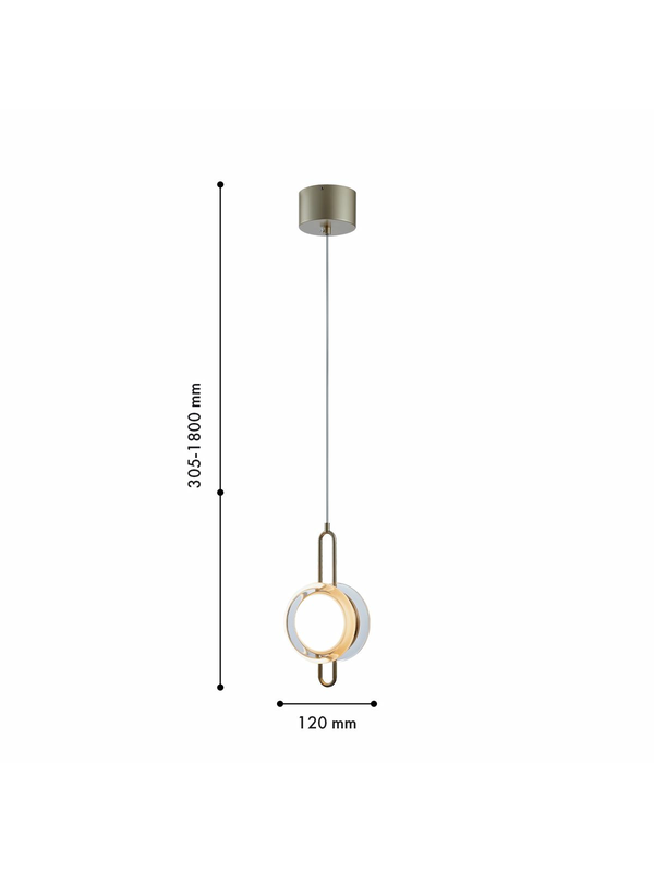 Подвесной светодиодный светильник Favourite Yo-yo 4334-2P — изображение 2