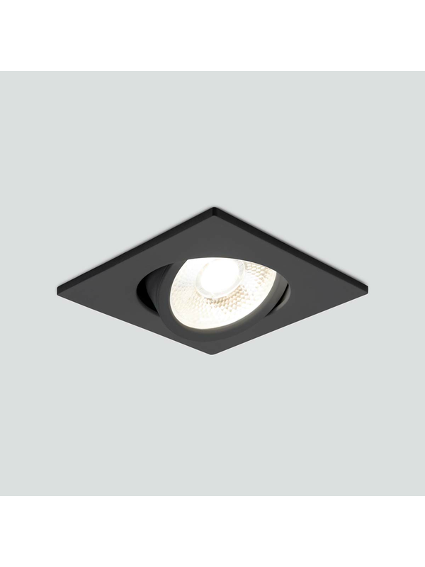 Встраиваемый светодиодный светильник Elektrostandard 15273/LED черный a056033 — изображение 5