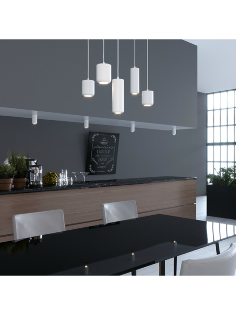 Подвесной светодиодный светильник Elektrostandard Onde 50249 LED 15W 4000K белый a064203