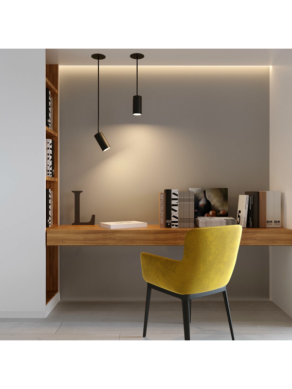 Подвесной светодиодный светильник Elektrostandard Drop 50222 LED черный a061483