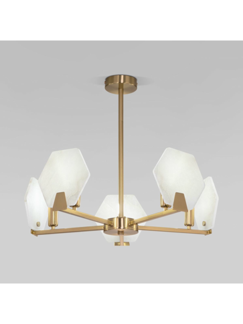 Потолочная люстра Eurosvet Marble 60158/5 латунь