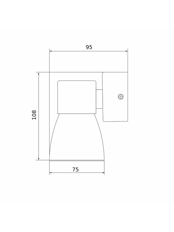 Бра Elektrostandard Cono MRL 1027 белый a061048 — изображение 2