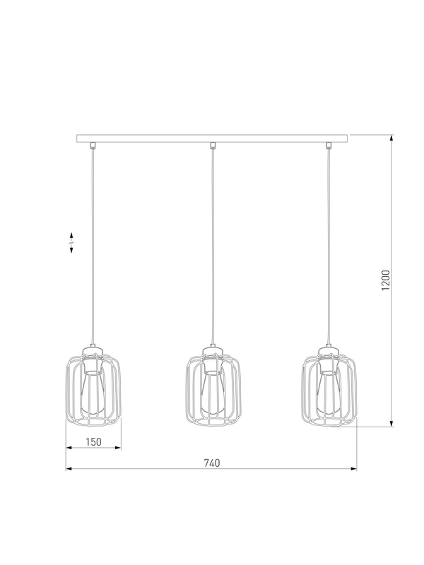 Подвесной светильник TK Lighting 4716 Galaxy New — изображение 2